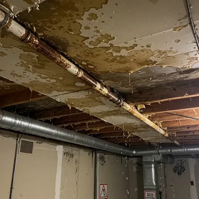 Ceiling Water Damage Repair in Hopkinton, RI